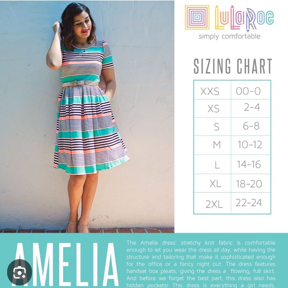 Lularoe Amelia‎ dress - Picture 4 of 5
